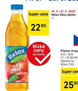 Tesco Relax Džus jablko, 1 l nabídka