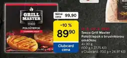 Tesco Tesco Grill Master Pološtiepok s brusinkovou omáčkou, 4× 90 g nabídka