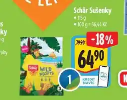 Albert Schär Sušenky 115 g nabídka