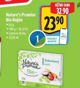 Albert Nature's Promise Bio Bujón 66 g nabídka