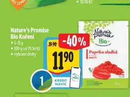 Albert Nature's Promise Bio Koření 5-15 g nabídka
