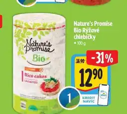 Albert Nature's Promise Bio Rýžové chlebíčky 100 g nabídka