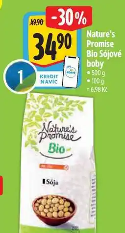 Albert Nature's Promise Bio Sójové boby 500g nabídka
