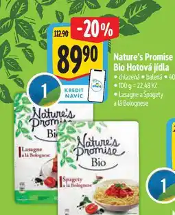 Albert Nature's Promise Bio Hotová jídla 400 g nabídka