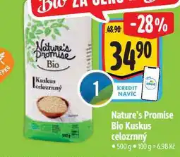 Albert Nature's Promise Bio Kuskus celozrnný 500 g nabídka