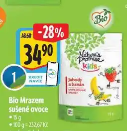 Albert Bio Mrazem sušené ovoce 15g nabídka