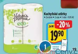 Albert Kuchyňské utěrky 2vrstvé 2 role nabídka