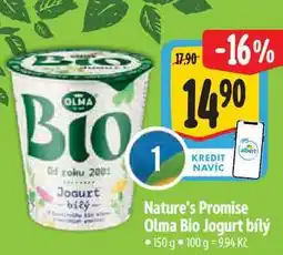 Albert Nature's Promise Olma Bio Jogurt bílý 150 g nabídka