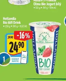 Albert Hollandia Bio Bifi Drink 230 g nabídka