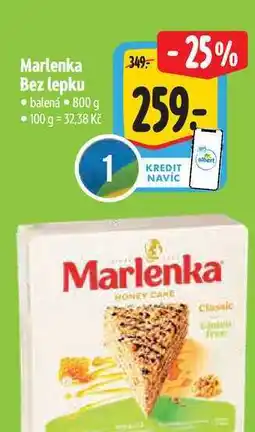 Albert Marlenka Bez lepku 800 g nabídka
