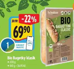 Albert Bio Bagetky klasik 200 g nabídka