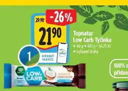 Albert Topnatur Low Carb Tyčinka 40 g nabídka