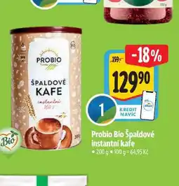 Albert Probio Bio Špaldové instantní kafe 200 g nabídka