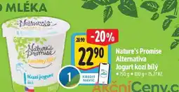 Albert Nature's Promise Alternativa Jogurt kozí bílý 150 g nabídka
