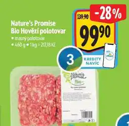 Albert Nature's Promise Bio Hovězí polotovar 460 g nabídka