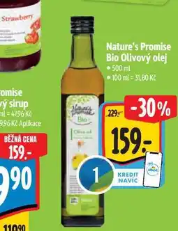 Albert Nature's Promise Bio Olivový olej 500 ml nabídka