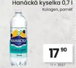 Kubík potraviny Hanácká kyselka nabídka