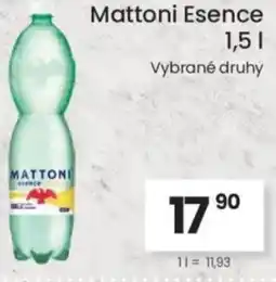 Kubík potraviny Mattoni Esence nabídka