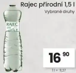 Kubík potraviny Rajec přírodní nabídka