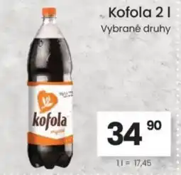 Kubík potraviny Kofola nabídka