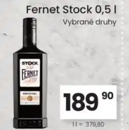 Kubík potraviny Fernet Stock nabídka