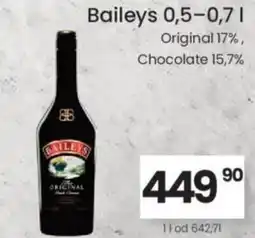 Kubík potraviny Baileys nabídka