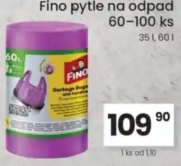 Kubík potraviny Fino pytle na odpad nabídka
