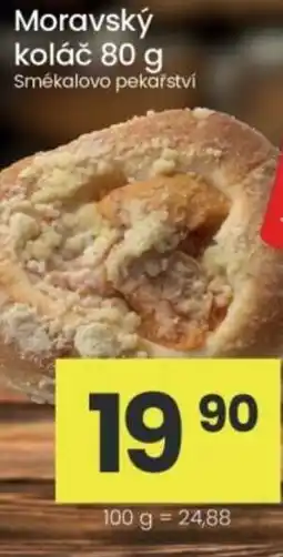 Kubík potraviny Moravský koláč nabídka