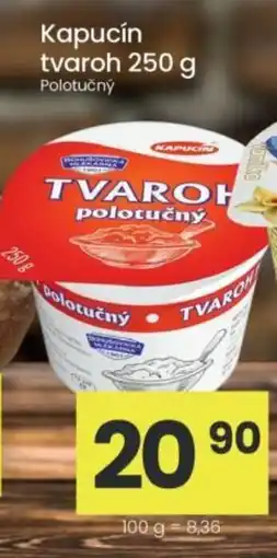 Kubík potraviny Kapucín tvaroh nabídka