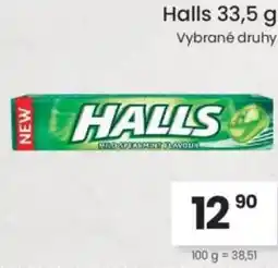 Kubík potraviny HALLS nabídka