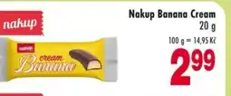 Qanto Nakup Banana Cream nabídka