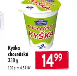 Qanto Kyška choceňská nabídka