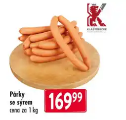 Qanto Párky se sýrem nabídka