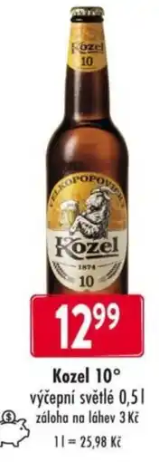 Qanto Kozel 10° výčepní světlé nabídka