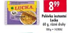 Qanto Polévka instantní Lucka nabídka