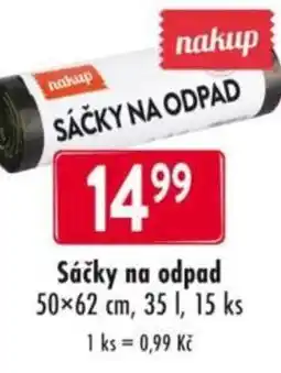 Qanto Sáčky na odpad nabídka