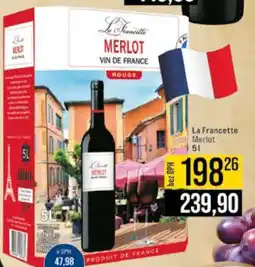 Jip La Francette Merlot 5l nabídka