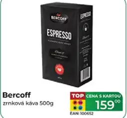 Tamda Foods BERCOFF zrnková káva nabídka