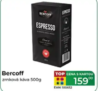 Tamda Foods BERCOFF zrnková káva nabídka
