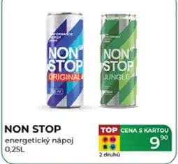 Tamda Foods NON STOP energetický nápoj nabídka