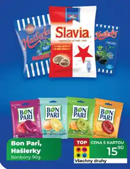 Tamda Foods Bon Pari, Hašlerky bonbóny nabídka