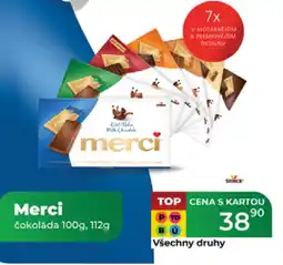 Tamda Foods Merci čokoláda nabídka