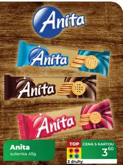 Tamda Foods Anita sušenka nabídka