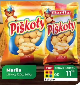 Tamda Foods Marila piškoty nabídka