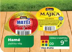 Tamda Foods Hamé paštika nabídka