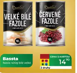 Tamda Foods Bassta fazole bílé velké nabídka