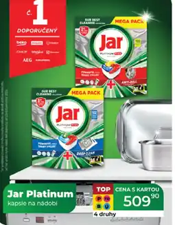 Tamda Foods Jar Platinum kapsle na nádobí nabídka