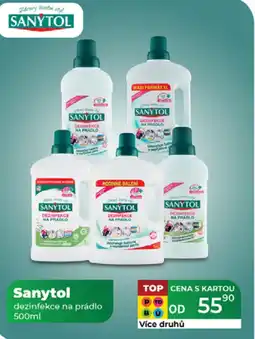 Tamda Foods SANYTOL dezinfekce na prádlo nabídka
