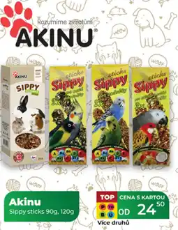 Tamda Foods AKINU Sippy sticks nabídka