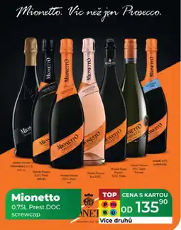 Tamda Foods Mionetto Prest.DOC screwcap nabídka